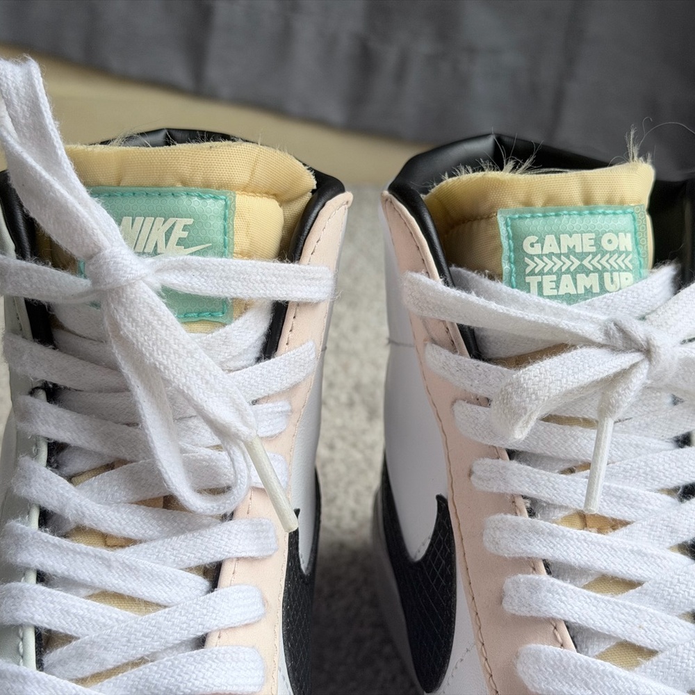 Nike Blazer Mid '77 Vintage 'Have A Good Game' White Pastel High Top Sneakers - Picture 8 of 11
